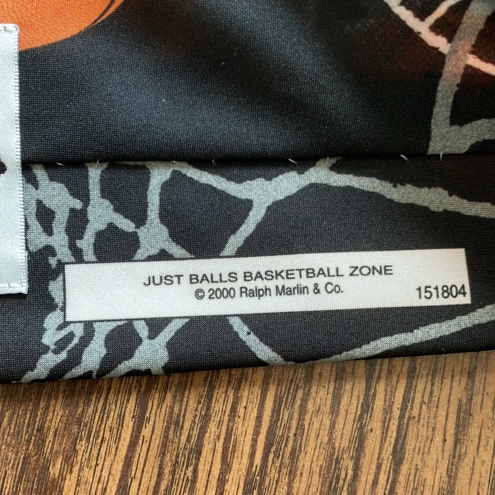 VTG Ralph Marlin Novelty Basketball Tie